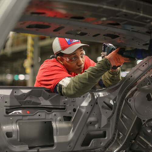 Nissan worker in Canton, Mississippi